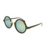 Load image into Gallery viewer, Sonnenbrille Round Classic Revo Style 400UV verspiegelt Metallbogensteg
