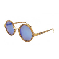 Load image into Gallery viewer, Sonnenbrille Round Classic Revo Style 400UV verspiegelt Metallbogensteg
