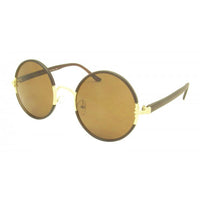 Load image into Gallery viewer, Sonnenbrille 3-in-1 Round Glasses Vintage 400 UV Metall getönt Rahmen variabel
