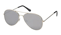 Load image into Gallery viewer, Sonnenbrille Pilotenbrille Retro Style 400 UV Metallbügel verspiegelt
