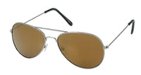 Load image into Gallery viewer, Sonnenbrille Pilotenbrille 400 UV bunt verspiegelt silberfarbenes Metallgestell
