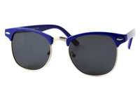 Load image into Gallery viewer, Sonnenbrille Retro bunt schwarz neon 400UV Metall Mandelverzierung
