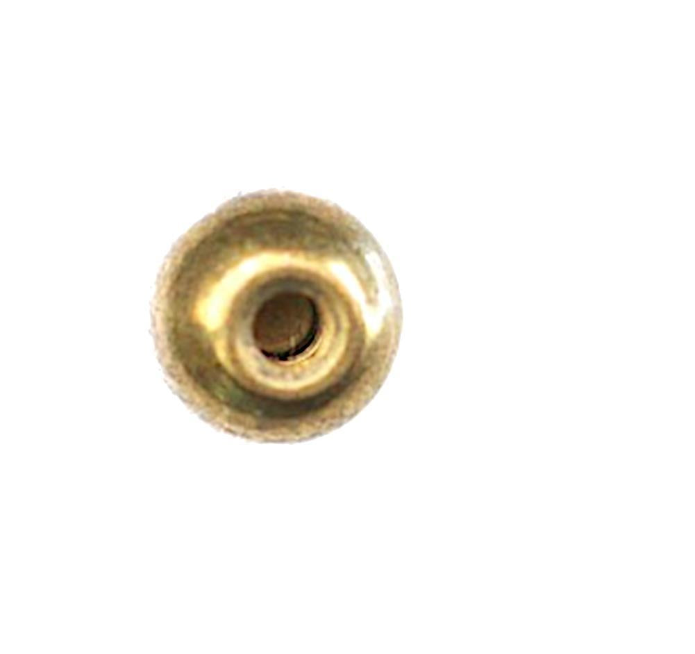 Kugel Bauchnabelpiercing Brass Edelstahl gold