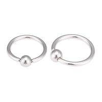 Load image into Gallery viewer, Piercing Ball Closure Ring Klemmkugel Captive Bead Edelstahl
