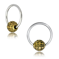 Load image into Gallery viewer, Universal Piercing Kugel Ring Edelstahl Brass Kreise
