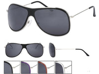 Load image into Gallery viewer, Sonnenbrille Unisex Pilotenbrille dunkel getönt 400UV Schwarz Lila Rot Weiß
