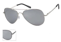Load image into Gallery viewer, Sonnenbrille Pilotenbrille Pornobrille Spiegelbrille Perlglanz verspiegelt 400UV

