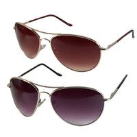 Load image into Gallery viewer, Sonnenbrille Unisex Pilotenbrille Bügelkappen lang getönt 400UV Pornobrille Fliegerbrille
