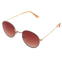 Load image into Gallery viewer, Sonnenbrille kleine Gläser John Lennon Hippie Brille Metall bunt getönt 400 UV unisex
