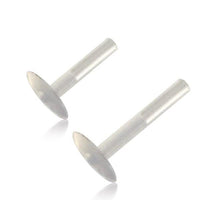 Load image into Gallery viewer, Ersatz Labret Piercing Bioplastik transparent klar 6 mm oder 8 mm
