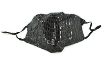 Cargar imagen en el visor de la galería, Mund Nasen Schutz Bedeckung Glitzer Maske waschbar
