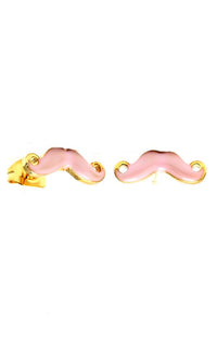 Load image into Gallery viewer, Brass Ohrstecker Stern Sterne bunt Unisex Ohrringe Edelstahl nickelfrei Kommunismus 12 mm
