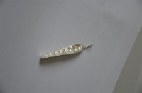 Load image into Gallery viewer, Anhänger 925 Sterling Silber Erbsenschote 56mm - chic - net.de
