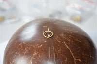 Load image into Gallery viewer, Anhänger 925 Sterling Silber vergoldet Tulpe Kreis - chic - net.de
