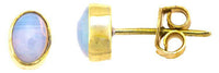 Load image into Gallery viewer, Brass Ohrstecker Stern Sterne bunt Unisex Ohrringe Edelstahl nickelfrei Kommunismus 12 mm - chic - net.de
