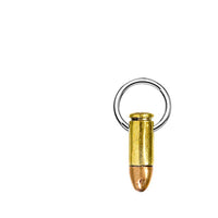 Load image into Gallery viewer, Piercing Klemmkugel Ring Brass Kupfer Edelstahl Bullet
