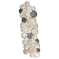 Load image into Gallery viewer, Anhänger 925 Sterling Silber Kreise schwarz schmal - chic-net.de
