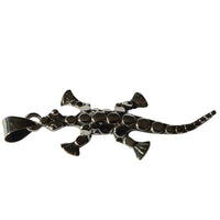 Cargar imagen en el visor de la galería, Anhänger 925 Sterling Silber Punkte Gekko Silberanhänger - chic-net.de
