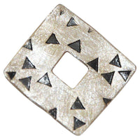 Load image into Gallery viewer, Anhänger 925 Sterling Silber Raute Dreiecke schwarz - chic-net.de
