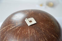 Load image into Gallery viewer, Anhänger 925 Sterling Silber Raute Dreiecke schwarz - chic-net.de
