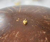 Cargar imagen en el visor de la galería, Anhänger 925 Sterling Silber vergoldet Herz 5mm - chic-net.de
