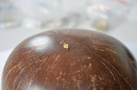 Cargar imagen en el visor de la galería, Anhänger 925 Sterling Silber vergoldet Herz 5mm - chic-net.de
