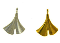 Load image into Gallery viewer, Anhänger Silber 925 vergoldet Ginkgo Blatt 25mm - chic-net.de
