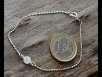 Load image into Gallery viewer, Armband 20cm Silber 925 Zahnrad 6mm oxidiert schwarz - chic-net.de
