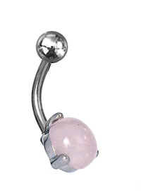 Cargar imagen en el visor de la galería, Bauchnabelpiercing 316L Edelstahl Ring Zirkonia Stein - chic-net.de
