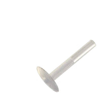 Cargar imagen en el visor de la galería, Bio Plastik Labret Piercing Bioacryl klar Ersatz Stecker - chic-net.de
