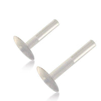 Cargar imagen en el visor de la galería, Bio Plastik Labret Piercing Bioacryl klar Ersatz Stecker - chic-net.de
