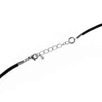 Cargar imagen en el visor de la galería, Brass Kette 43 cm Anhänger filigran Baum verzweigt 25 mm Karabiner Lederband verstellbar - chic-net.de

