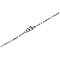 Cargar imagen en el visor de la galería, Brass Kette 47 cm Anhänger filigran Blumen Ranke 55 mm Perle Holz Scheibe Karabiner nickelfrei - chic-net.de
