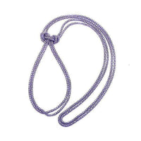 Cargar imagen en el visor de la galería, Brass Kette Halskette Brassschmuck nickelfrei Unisex Knoten lang - chic-net.de
