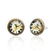 Load image into Gallery viewer, Brass Ohrstecker Stern Sterne bunt Unisex Ohrringe Edelstahl nickelfrei Kommunismus 12 mm - chic-net.de
