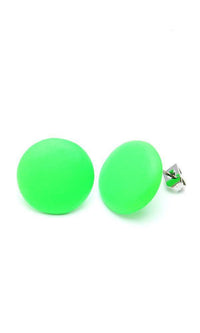 Cargar imagen en el visor de la galería, Brass Ohrstecker Stern Sterne bunt Unisex Ohrringe Edelstahl nickelfrei Kommunismus 12 mm - chic-net.de
