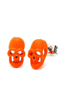 Cargar imagen en el visor de la galería, Brass Ohrstecker Stern Sterne bunt Unisex Ohrringe Edelstahl nickelfrei Kommunismus 12 mm - chic-net.de
