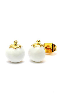 Load image into Gallery viewer, Brass Ohrstecker Stern Sterne bunt Unisex Ohrringe Edelstahl nickelfrei Kommunismus 12 mm - chic-net.de
