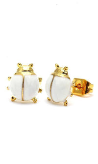 Load image into Gallery viewer, Brass Ohrstecker Stern Sterne bunt Unisex Ohrringe Edelstahl nickelfrei Kommunismus 12 mm - chic-net.de
