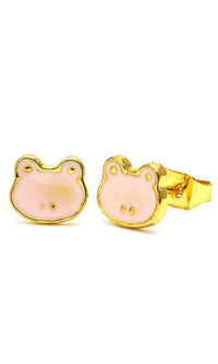 Load image into Gallery viewer, Brass Ohrstecker Stern Sterne bunt Unisex Ohrringe Edelstahl nickelfrei Kommunismus 12 mm - chic-net.de
