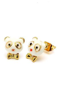 Load image into Gallery viewer, Brass Ohrstecker Stern Sterne bunt Unisex Ohrringe Edelstahl nickelfrei Kommunismus 12 mm - chic-net.de
