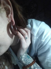 Load image into Gallery viewer, Captive Bead Klemmkugel Ring Sandelholz Piercing Dehner - chic-net.de
