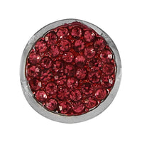 Load image into Gallery viewer, Chunks Glaskristall Glitzer Buttons Druckknöpfe Click Button Lederarmband Chunk Edelstahl - chic-net.de
