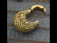 Load image into Gallery viewer, Clicker Piercing Ohrgewicht Korb 8mm Messing 42,6g - chic-net.de
