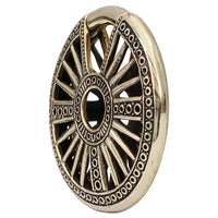 Cargar imagen en el visor de la galería, Clicker Piercing Ohrgewicht Rad 5mm Messing 27g - chic-net.de
