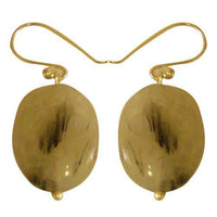 Load image into Gallery viewer, Damenohrringe mit weiß schwarzem Mondstein, mit 925er Sterlingsilberbügel - chic-net.de
