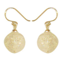 Load image into Gallery viewer, Damenohrringe mit weißem Kristall, mit 925er Sterlingsilberbügel - chic-net.de
