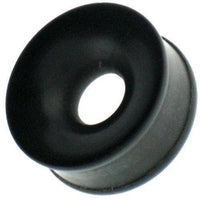 Load image into Gallery viewer, Eisenholz Tunnel schwarz fein gemasert Holztunnel handgeschnitzt Tribal Holz Plug Expander - chic-net.de

