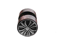 Load image into Gallery viewer, Fake Holz Plug Piercing Narraholz Kreuz Edelstahl - chic-net.de
