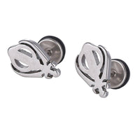 Load image into Gallery viewer, Fake Piercing Expander silber Farben Filigran Schaubverschluss Edelstahl - chic-net.de
